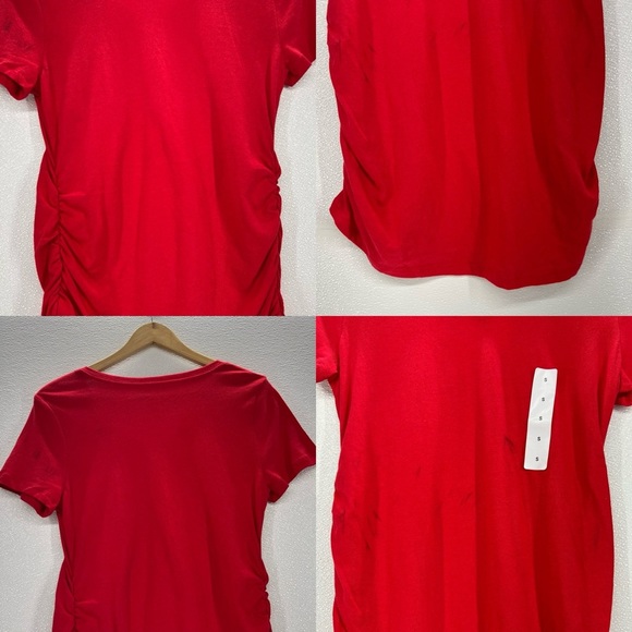 Short Sleeve V-Neck Maternity T-Shirt - Isabel
Maternity by Ingrid & Isabe|Red S - Picture 17 of 17